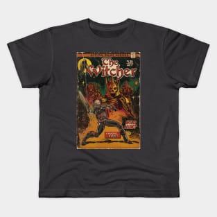 "A Fantasy Epic!" Video Game Comic Book Cover Fan Art Kids T-Shirt